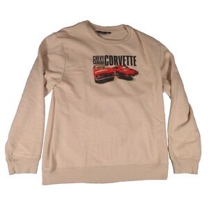 Hyper Space GM Chevy Camaro Corvette Graphic two sided Sweatshirt Adult Size L